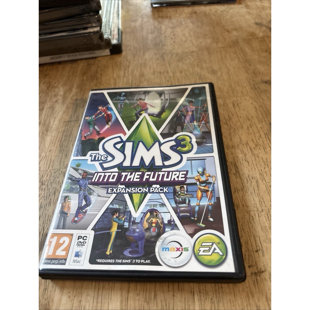 The Sims 3 Into the Future PC Mac Expansion Pack EA Video Game DVD-ROM NTSC
